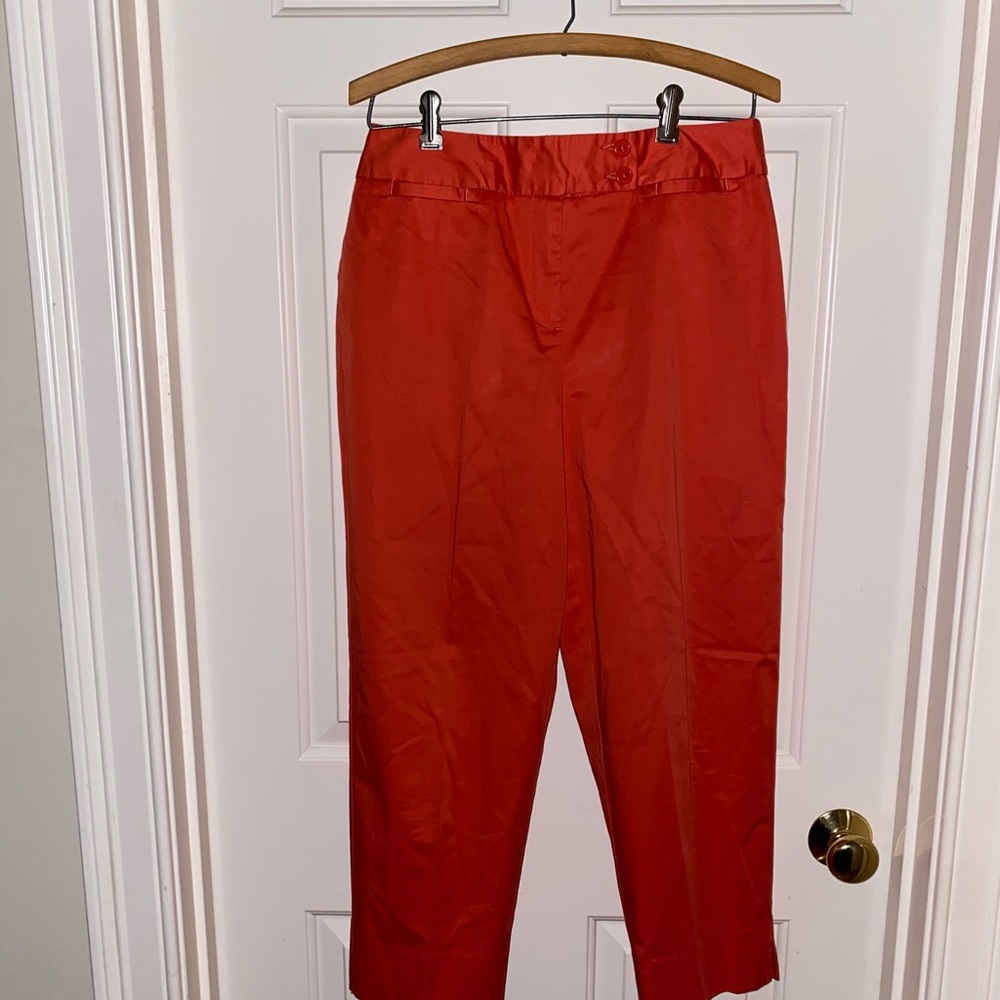 Talbots Coral Coastal Pants